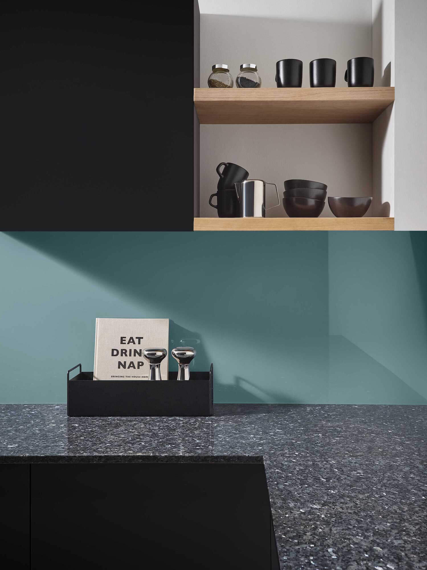 Lechner Granit Arbeitsplatte Blue Pearl