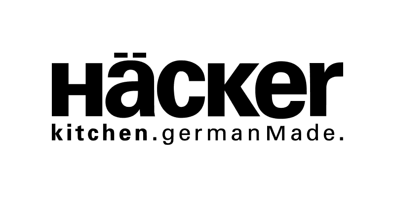 Häcker Logo schwarz