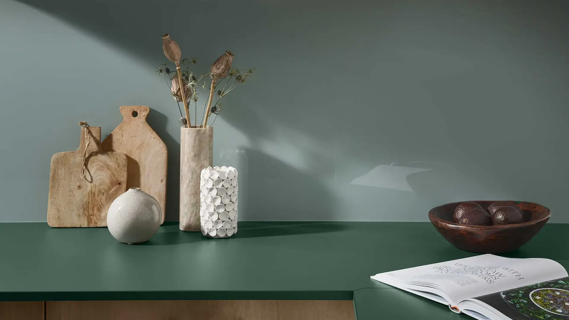Lechner Laminat Arbeitsplatte Morning Blue