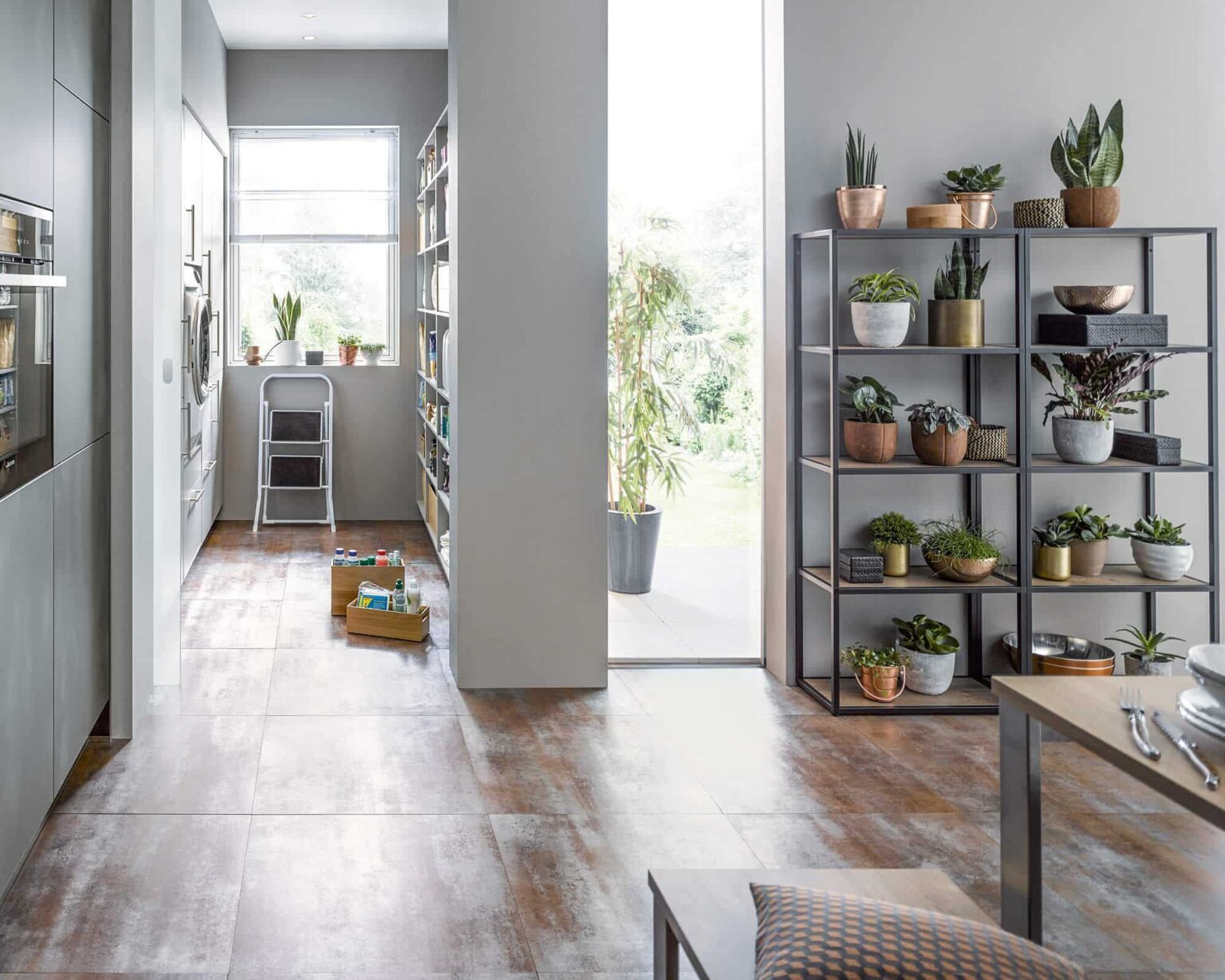 Schüller Hauswirtschaftsraum Trennwand Küche