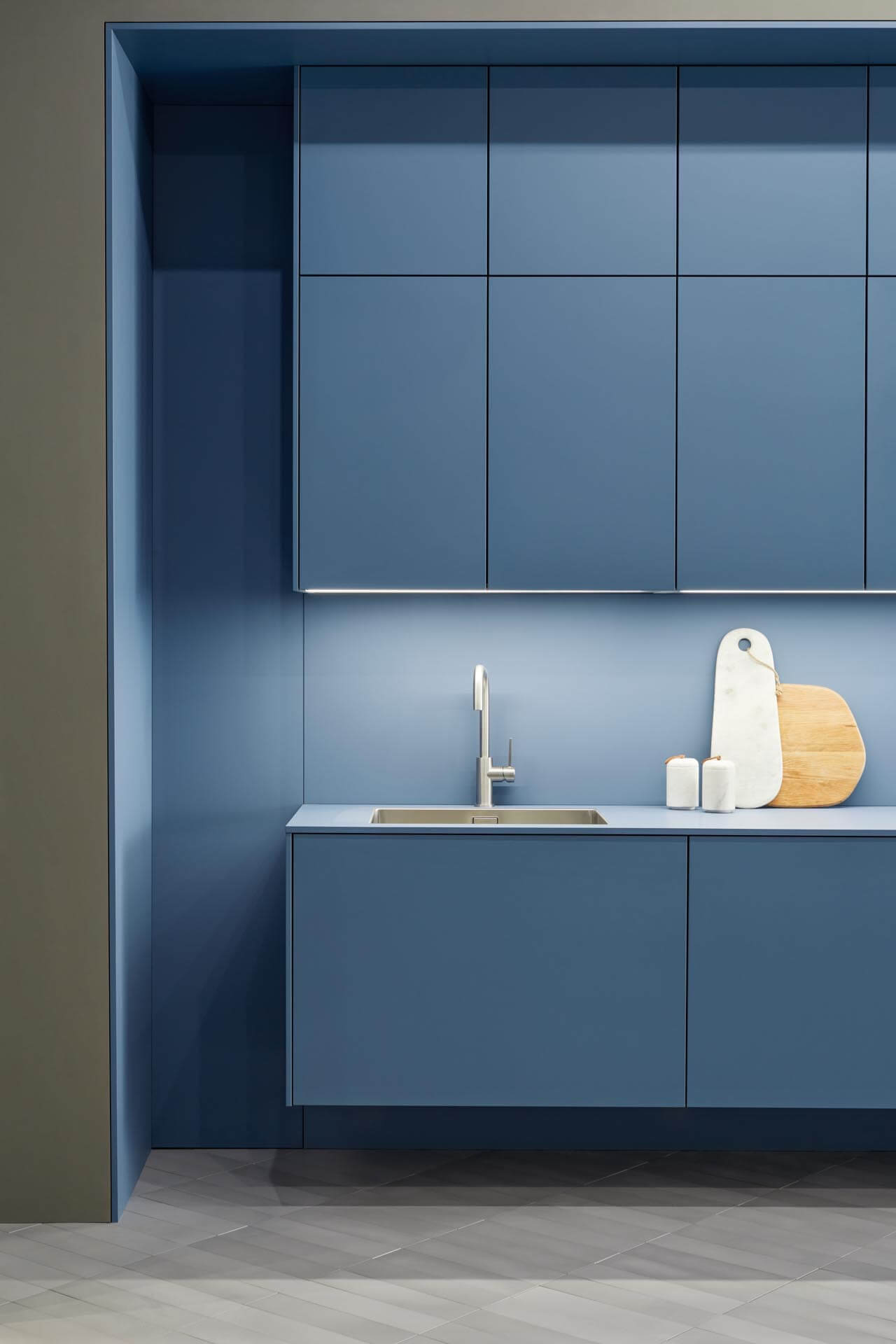 Systemo Seniq azurblau