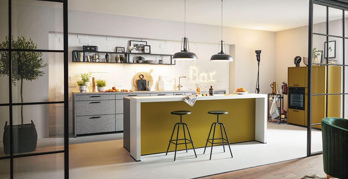 Schüller Industrial Style Inselküche