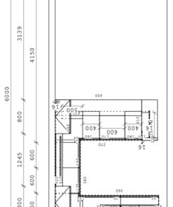 Schüller moderne U-Küche mit Küchentheke Grundriss