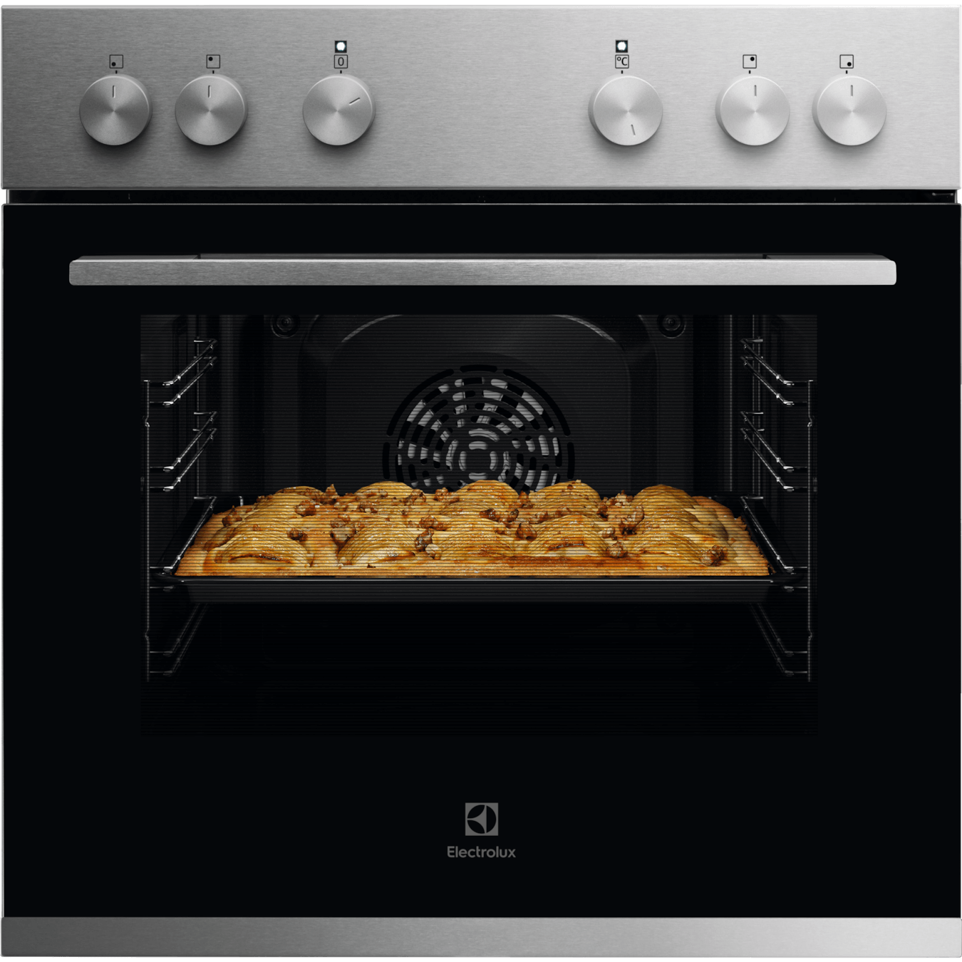 Electrolux Backofen mit Pizza