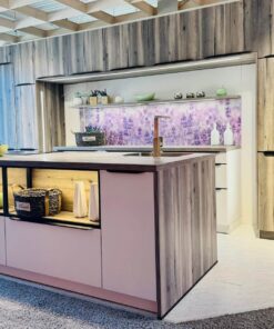 Schüller Moderne Inselküche Virginia Eiche Nachbildung