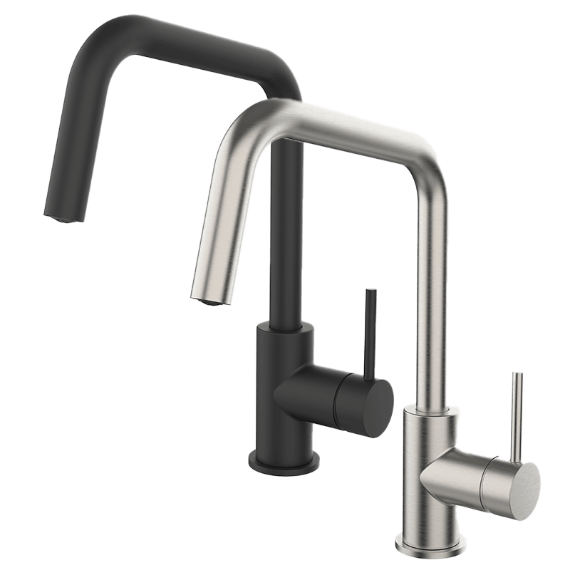 Blaupunkt Armatur_Tanaro_Tanaro_PO_schwarz_Chrom_Quadratisch