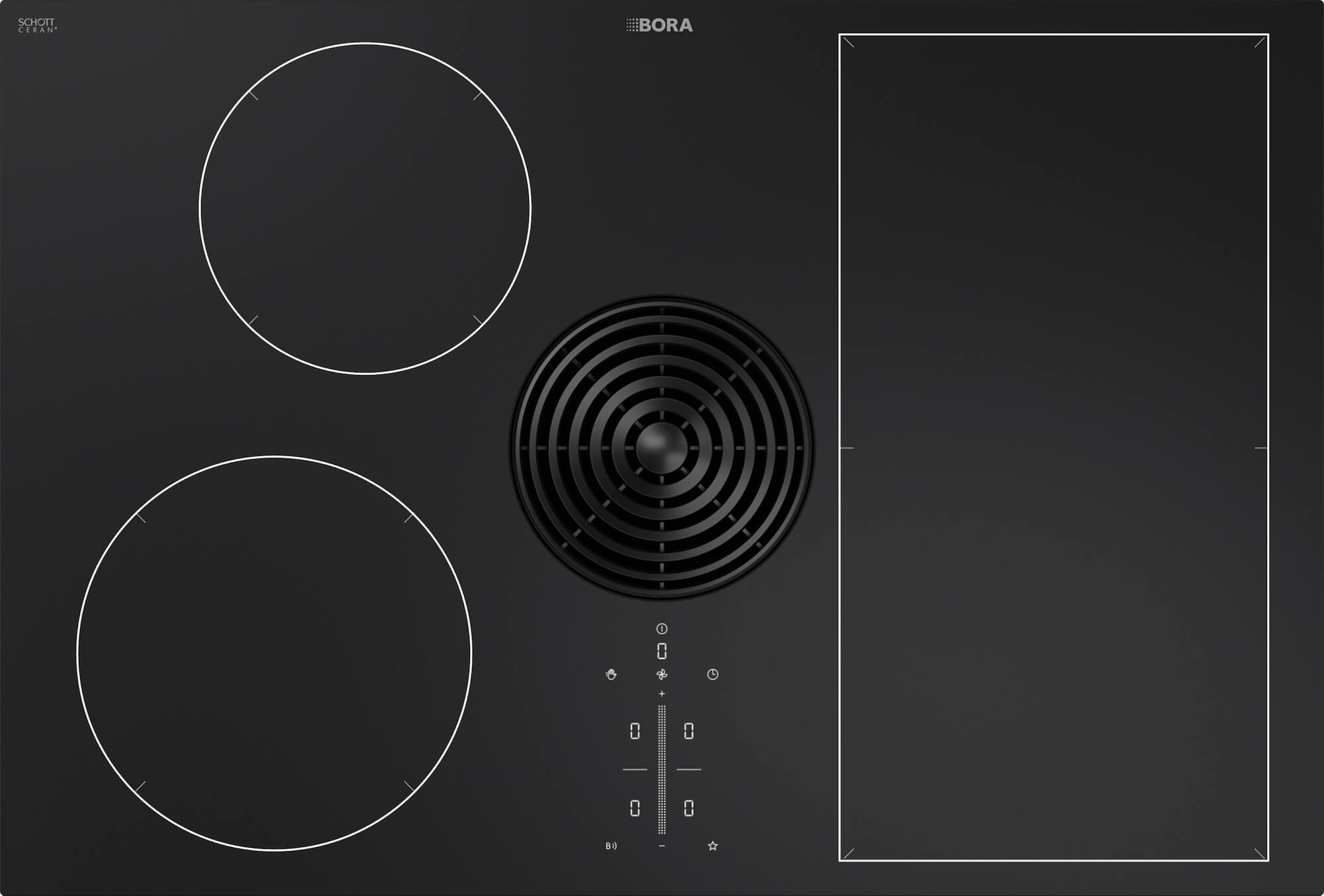 Bora M Pure Kochfeldabzug nah