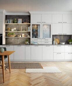 Schüller Küchenzeile Klassischer Stil Grau