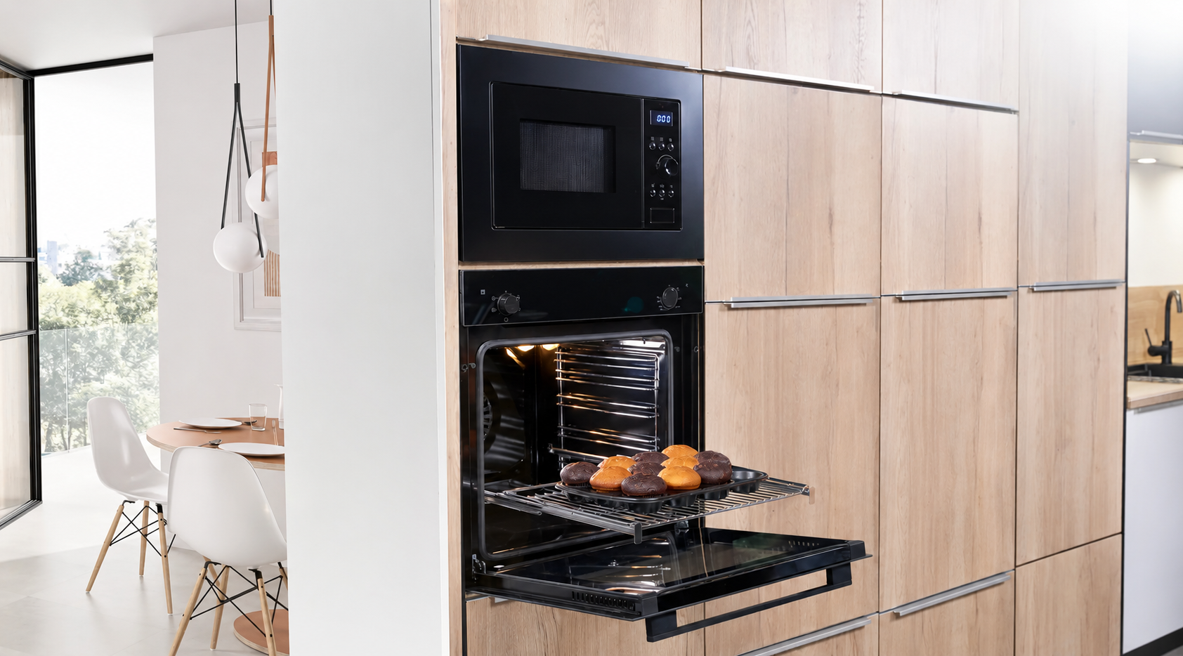 Oranier Backofen mit Muffins Oranier Innovationen 2026